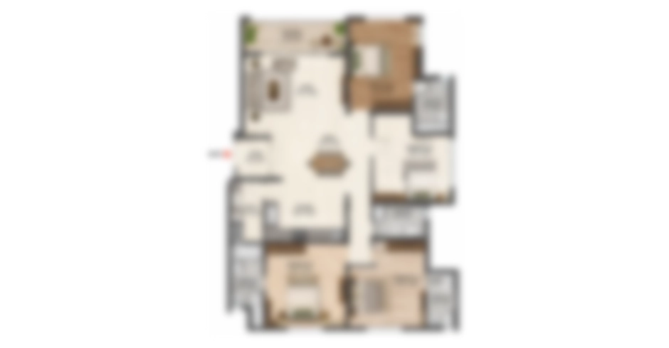 Mangeshi prestige Kalyan West Floor Plan