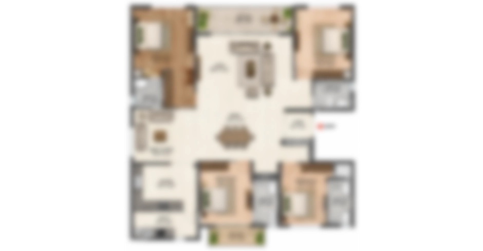Mangeshi prestige Kalyan West Floor Plan