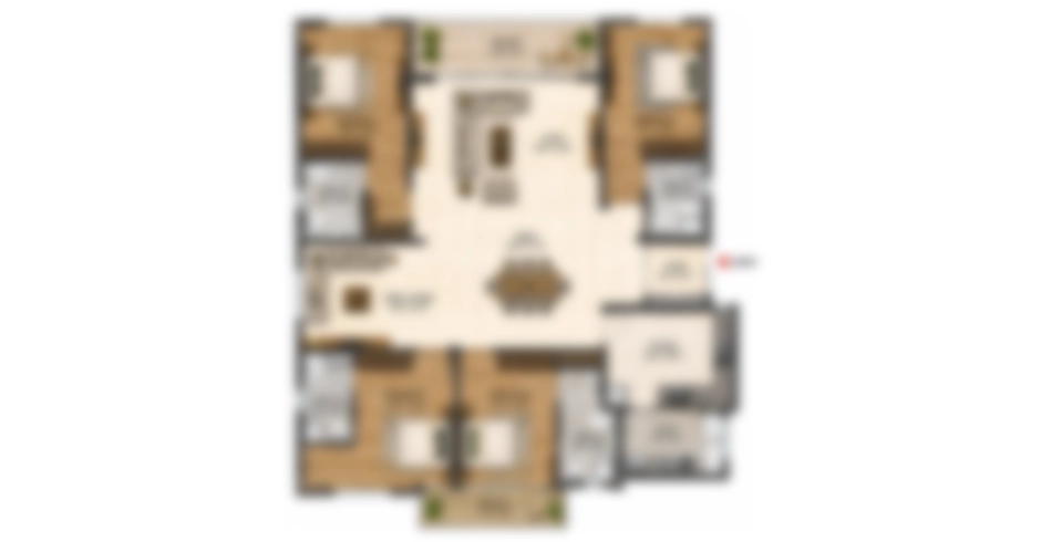 Mangeshi prestige Kalyan West Floor Plan